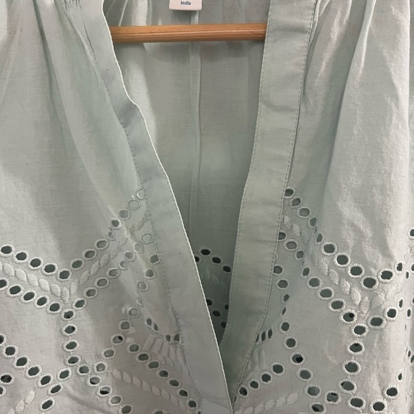 Sundance Voluminous Beauty Eyelet Long Sleeve - size XS - Picture 6 of 7